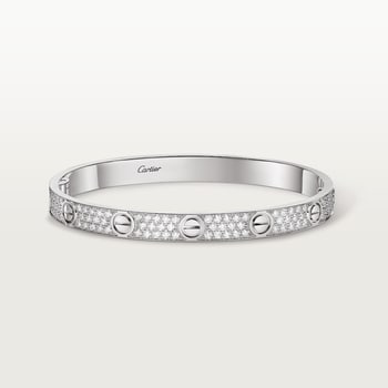 #LOVE# bracelet, classic model, paved #LOVE# bracelet, classic model, paved