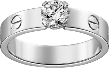 Love Solitaire Engagement Rings Cartier TH