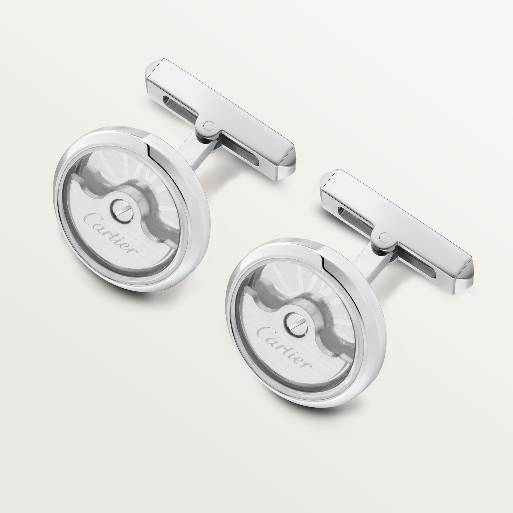 Oscillating weight cufflinks