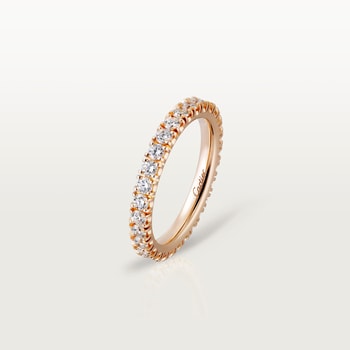 Etincelle de Cartier wedding band, 2.6 mm width, paved Etincelle de Cartier wedding band, 2.6 mm width, paved