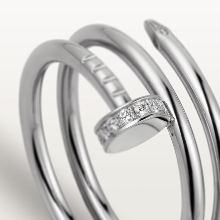 Silver ring cartier sale