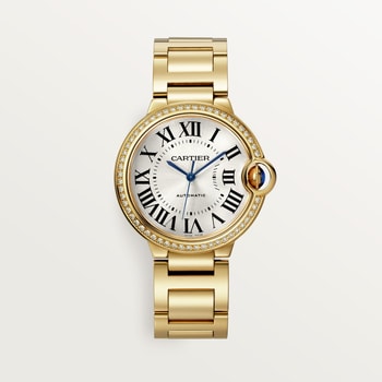 Cartier 18k top gold watch price