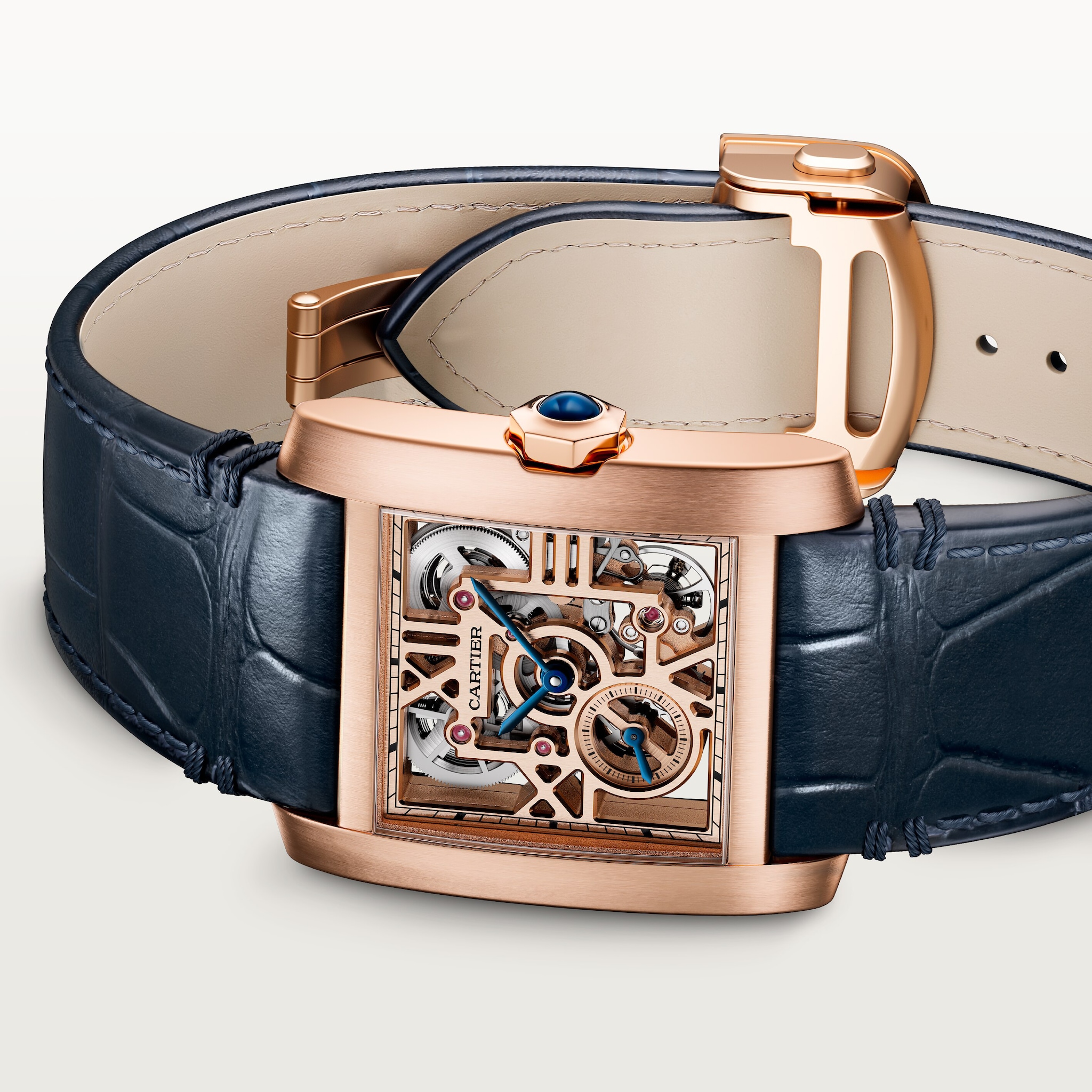 5 صورة ،ساعة "تانك فرانسيز" تتميّز بهيكلية مرئية