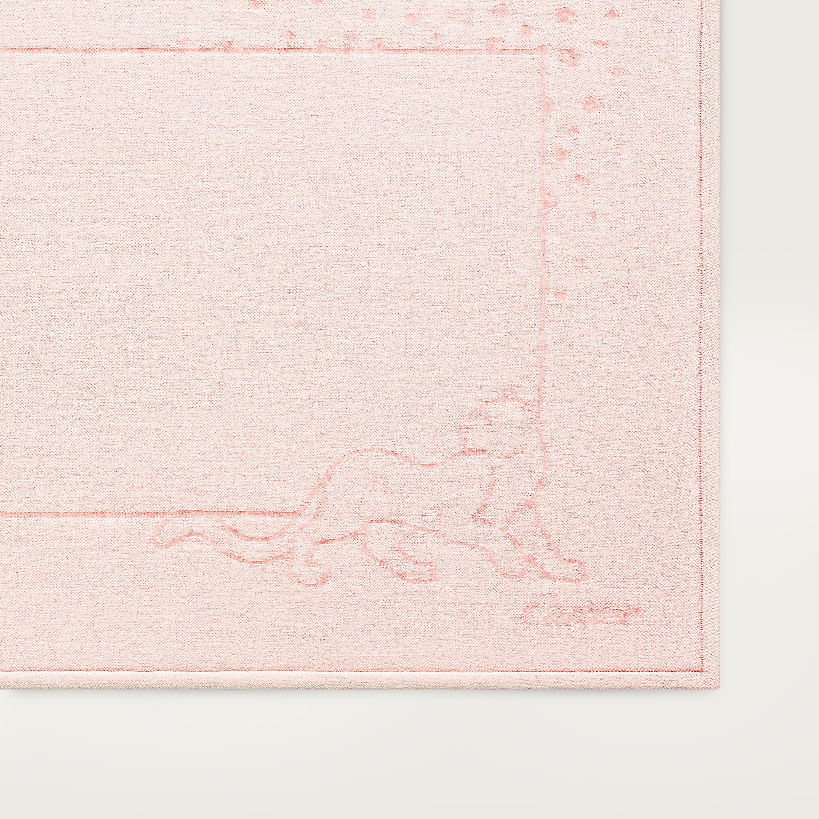 Cartier Baby panther blanket