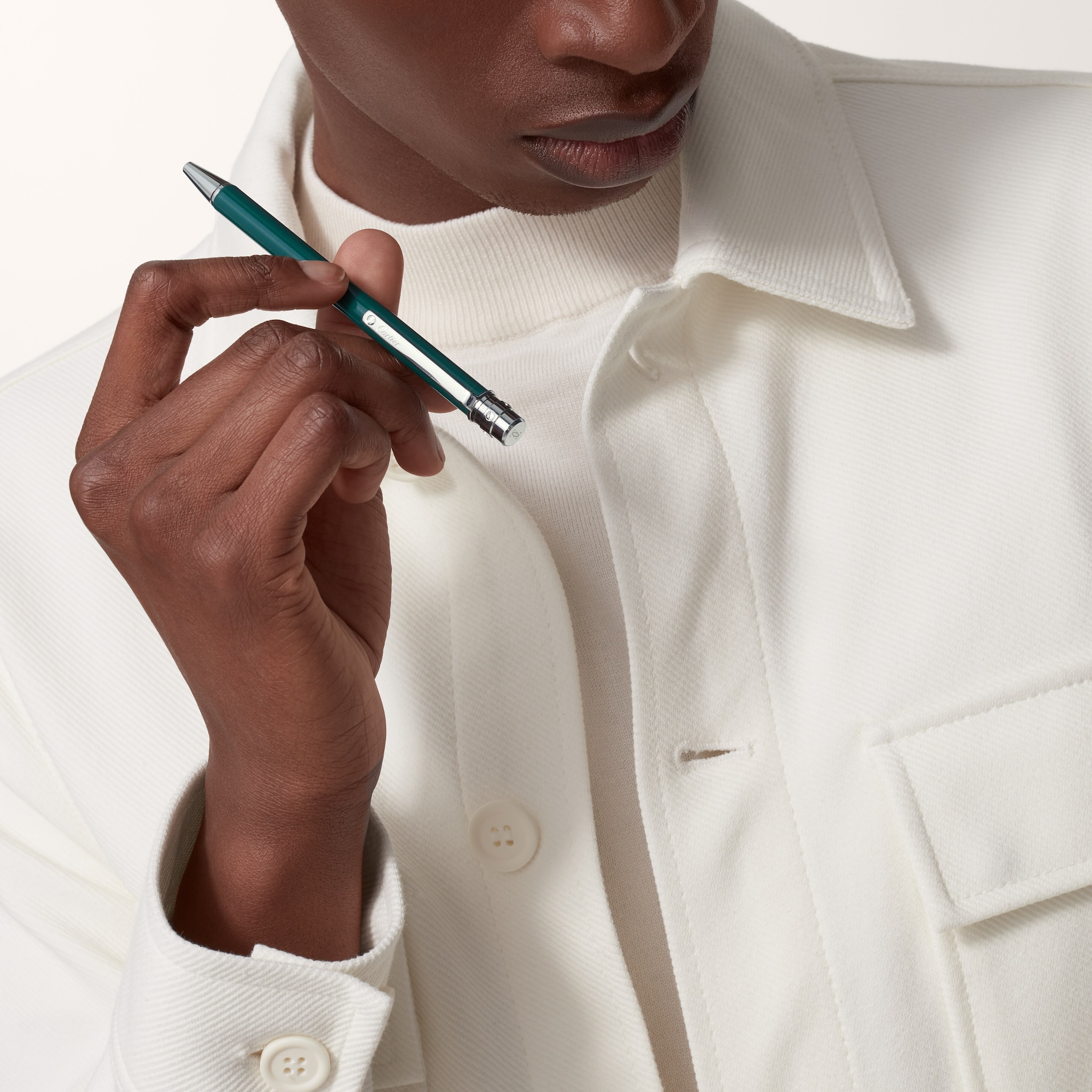 Stylo bille Santos de Cartier