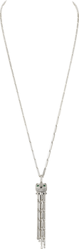 Panthère de Cartier long necklace, multi-wear, small model, paved  Panthère de Cartier long necklace, multi-wear, small model, paved