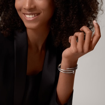 Juste un Clou bracelet, double, diamonds Juste un Clou bracelet, double, diamonds