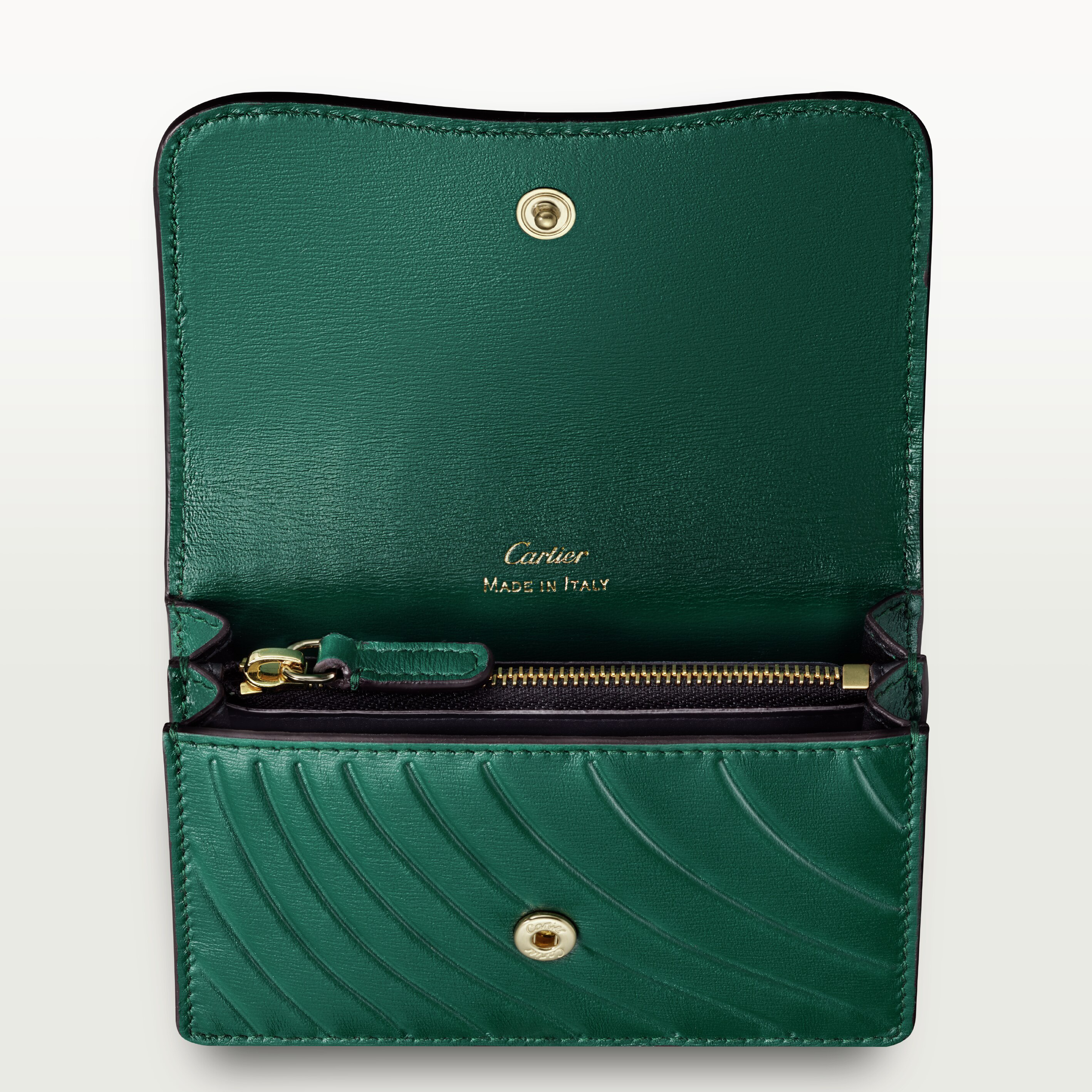 Business card holder with zipper, Panthère de Cartier