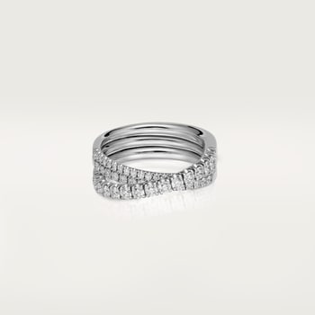 Etincelle de Cartier ring, semi-paved Etincelle de Cartier ring, semi-paved