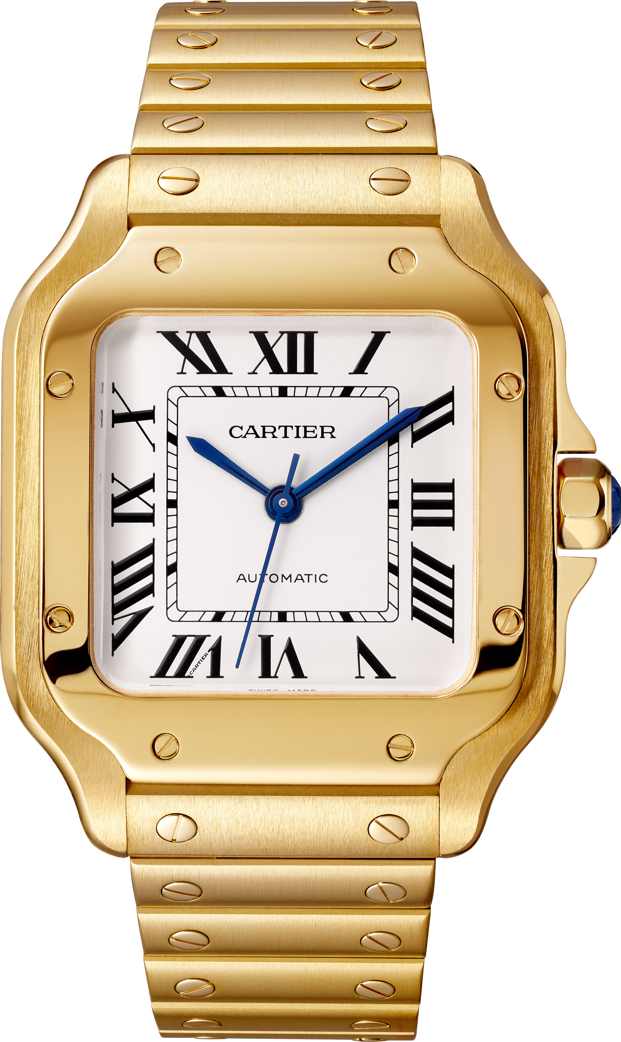 Cartier 18Kゴールド サントス Santos de Cartier watch