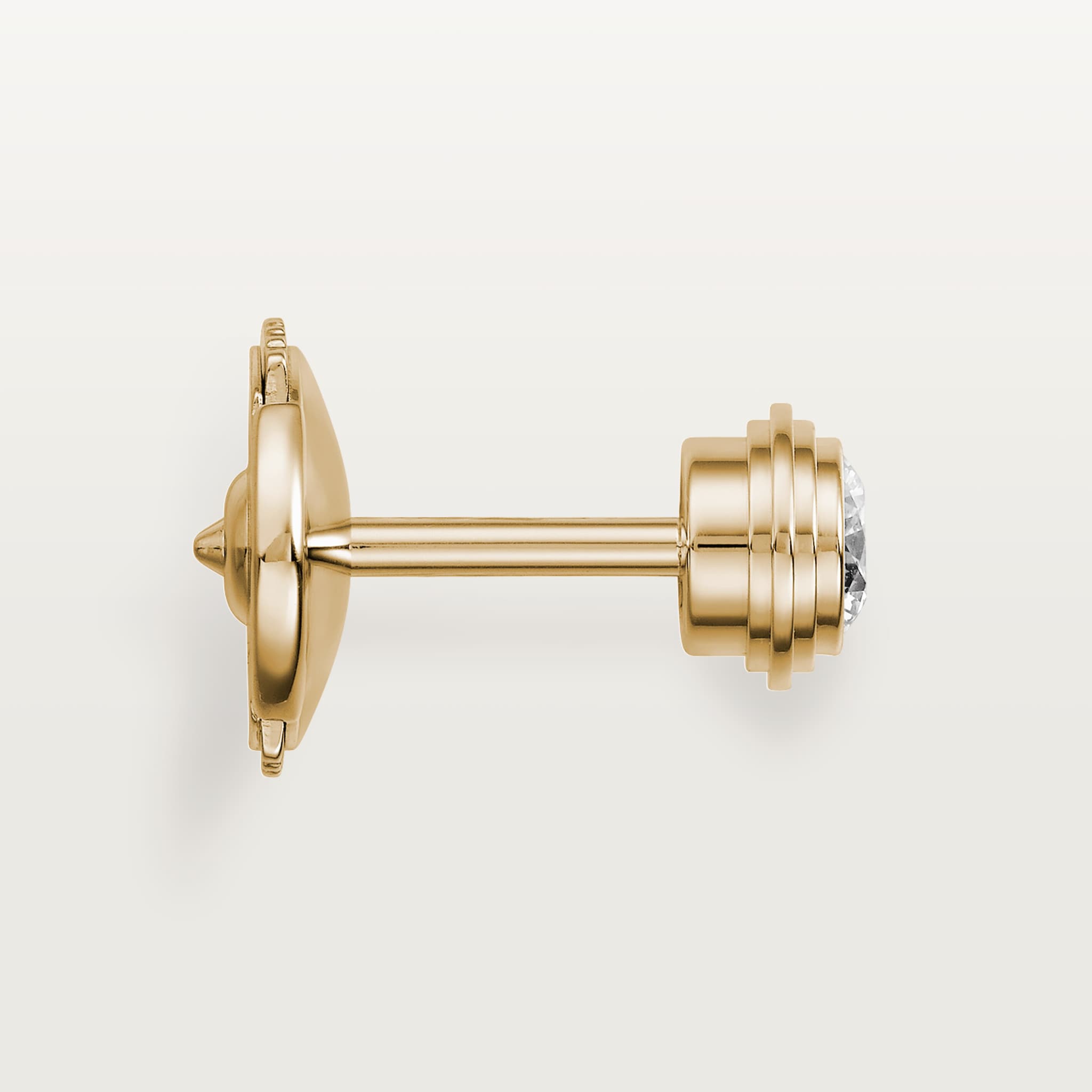 Cartier d'Amour stud earrings, 2 diamonds, medium model, image 5