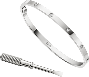 #LOVE# bracelet, small model, 10 diamonds #LOVE# bracelet, small model, 10 diamonds