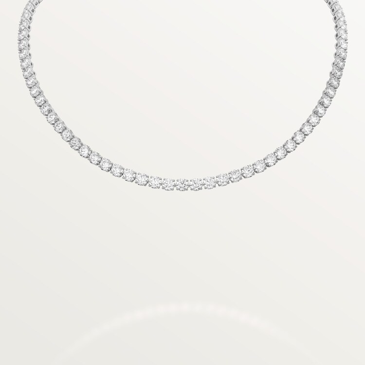 Cartier diamond necklace deals price