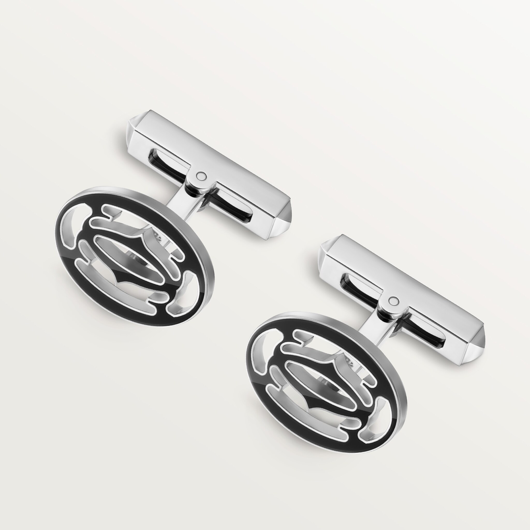 Double C de Cartier cufflinks