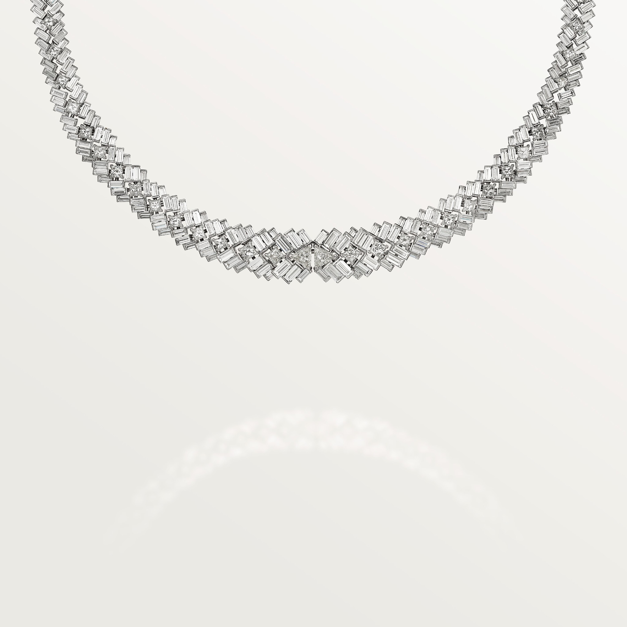 Reflection de Cartier necklace, diamonds, image 5
