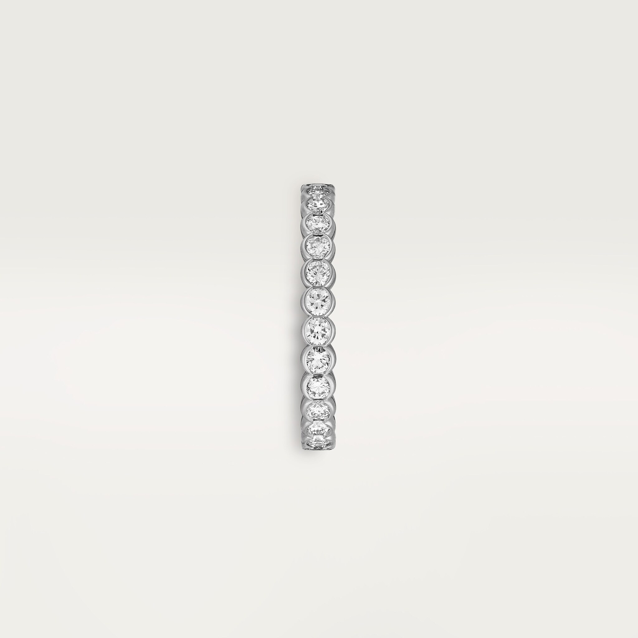 Broderie de Cartier wedding band, diamonds, image 6