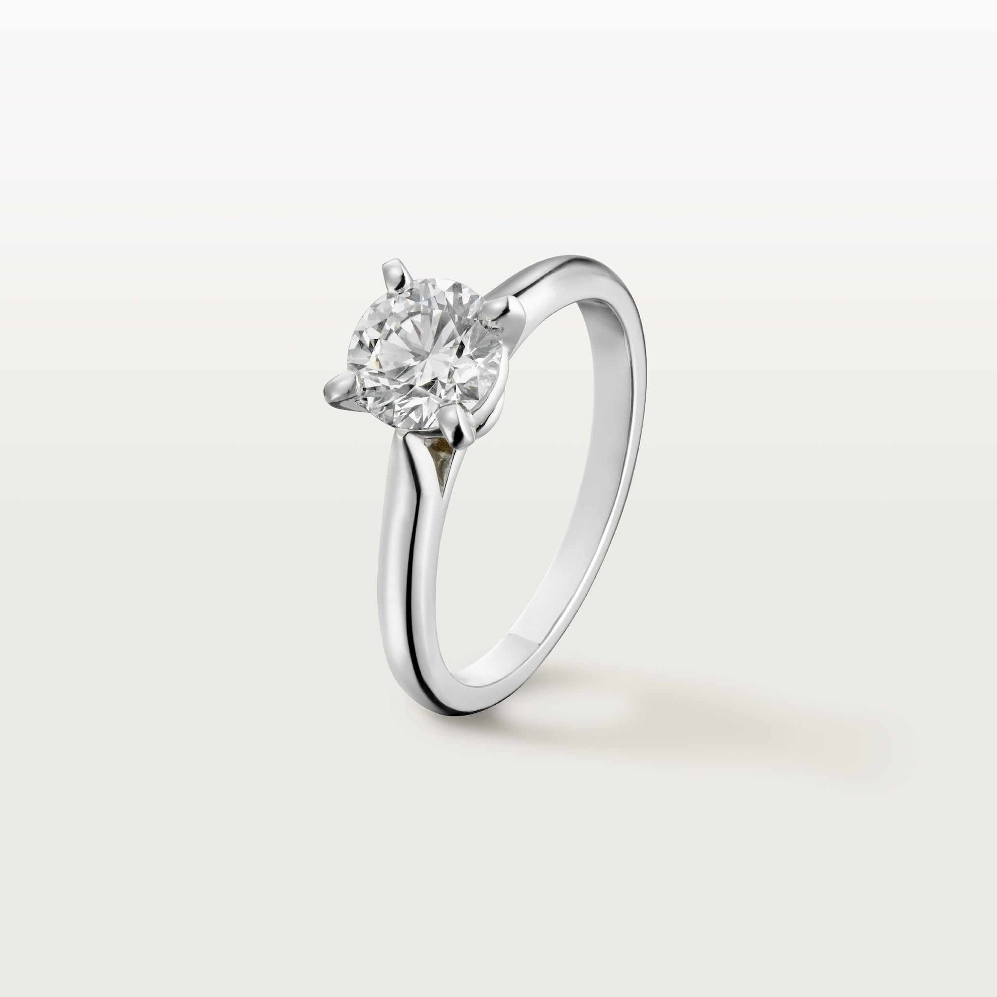 1895 solitaire, brilliant-cut diamond
