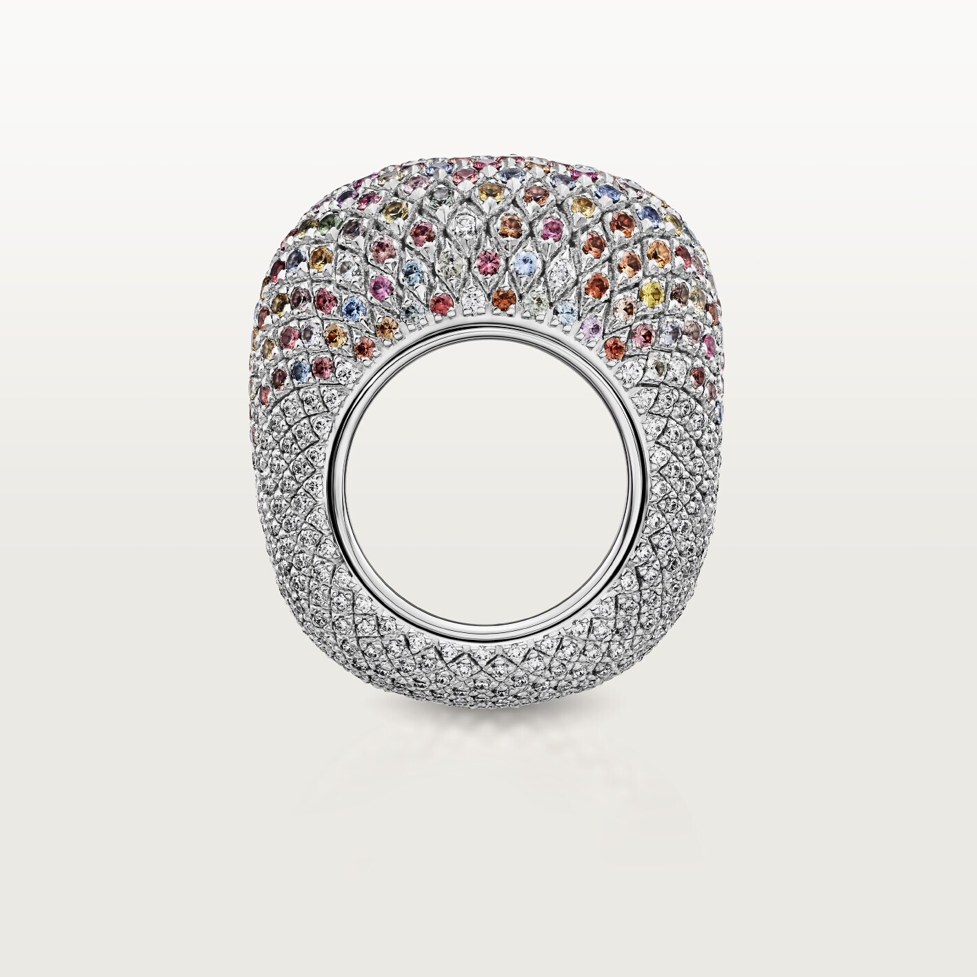 Cartier Libre Tuttitutti ring, Umba sapphires, diamonds