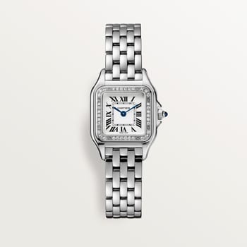 Cartier panthere watch discount gold and silver