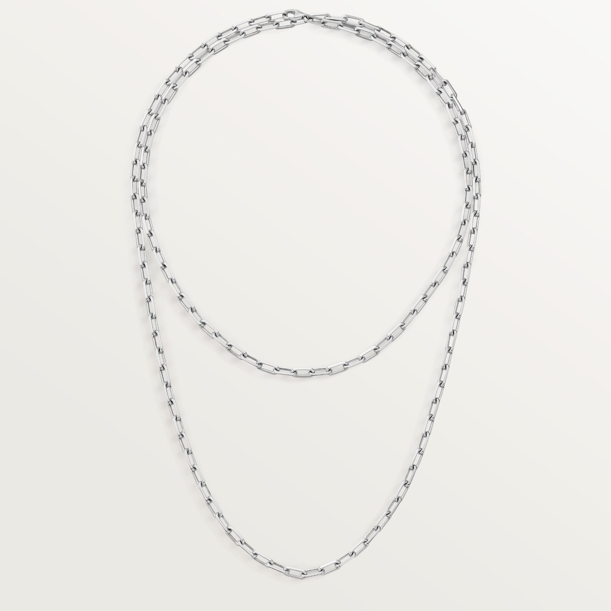 Santos de Cartier long necklace, chain, small model