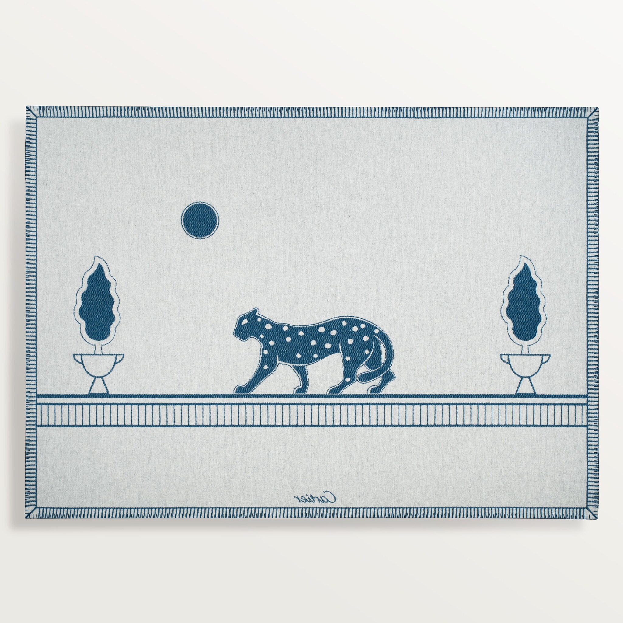 Panth&egrave;re de Cartier blanket, image 5
