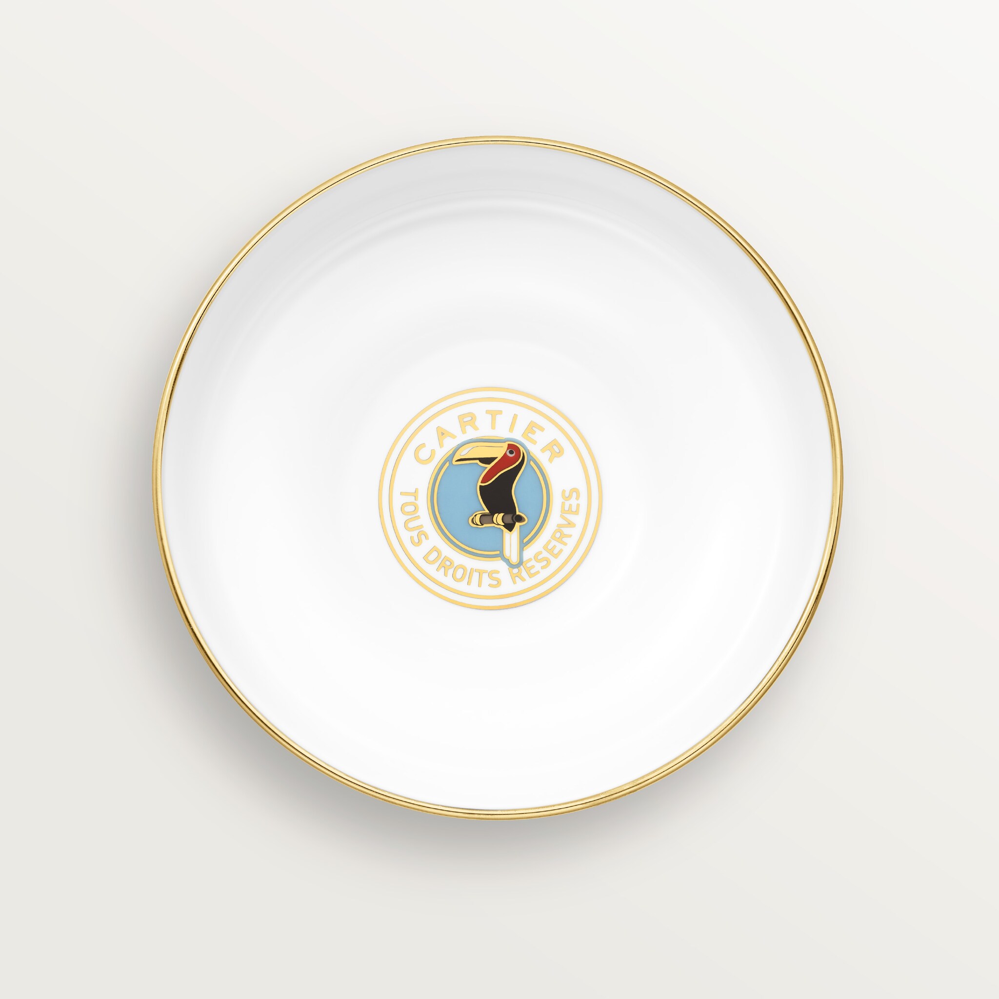 Set of three Cartier Characters bowls