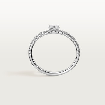 Etincelle de Cartier solitaire, brilliant-cut diamond, paved  Etincelle de Cartier solitaire, brilliant-cut diamond, paved