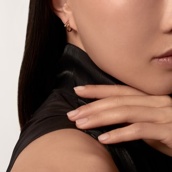 Juste un Clou single hoop earring, mini model Juste un Clou single hoop earring, mini model