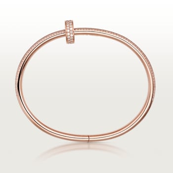 Juste un Clou bracelet, double, half-paved Juste un Clou bracelet, double, half-paved