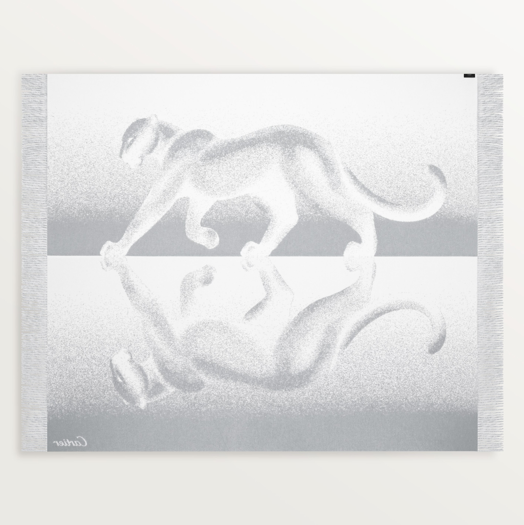 Panth&egrave;re de Cartier blanket, image 2