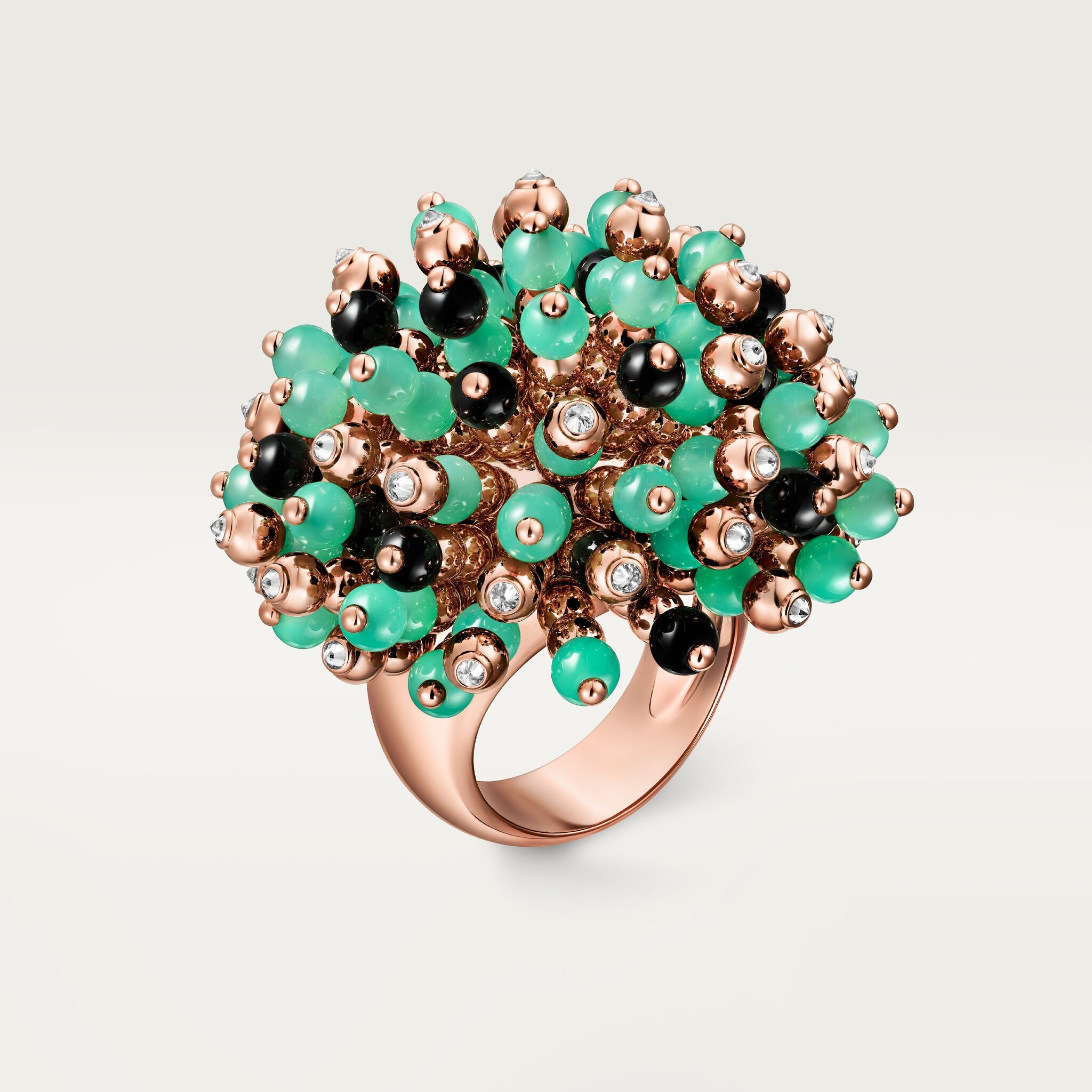 Cartier Libre Tuttitutti ring, chrysoprase