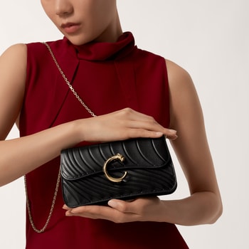Mini model chain bag, Panthère C de Cartier Mini model chain bag, Panthère C de Cartier