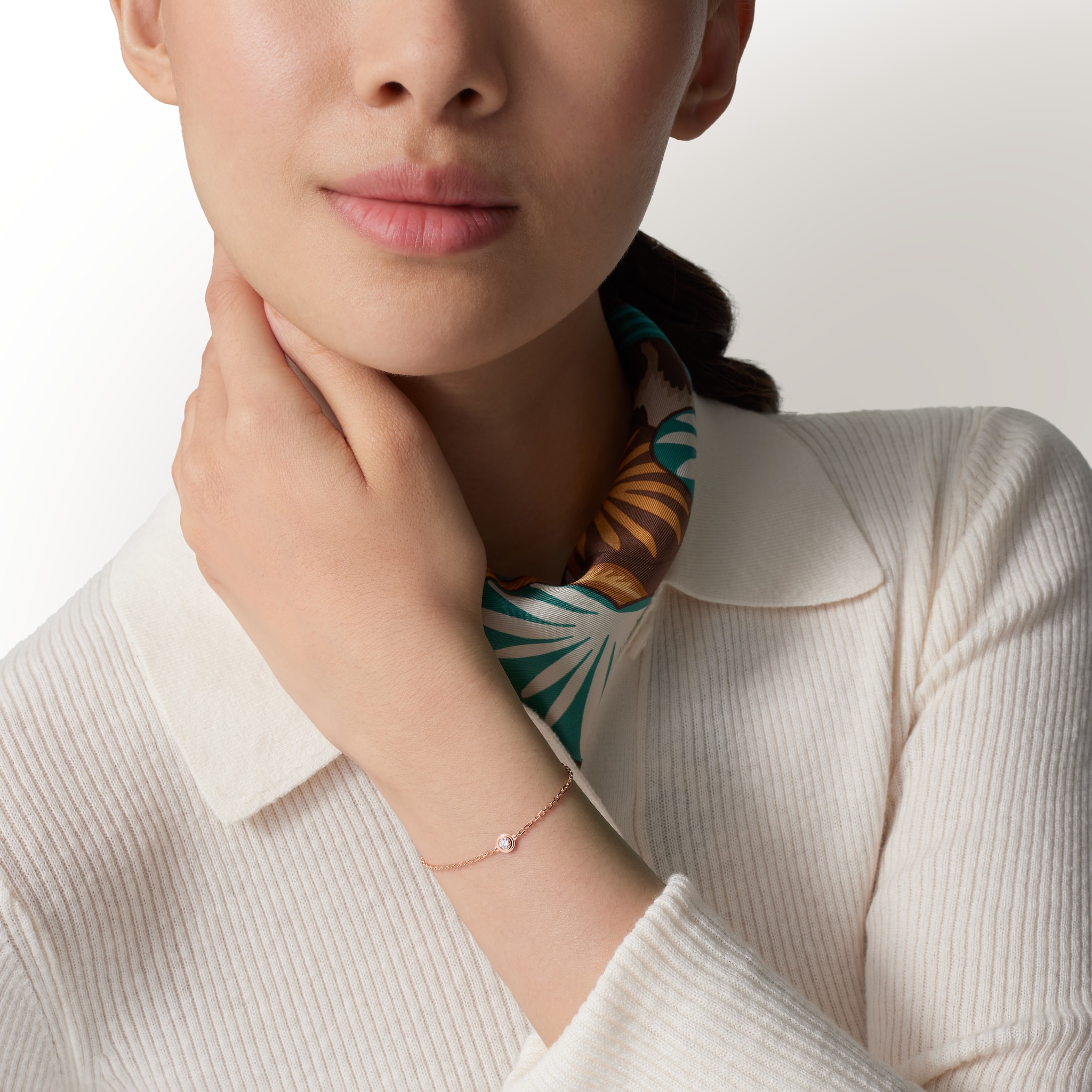 Cartier d'Amour bracelet, diamond, medium model