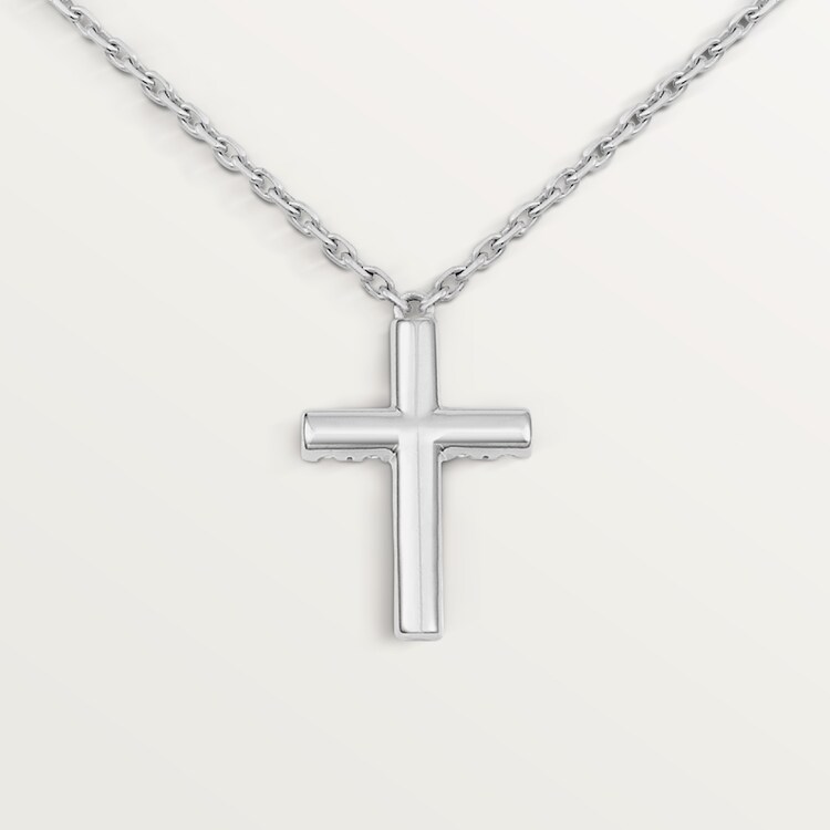 Cartier necklace cross best sale