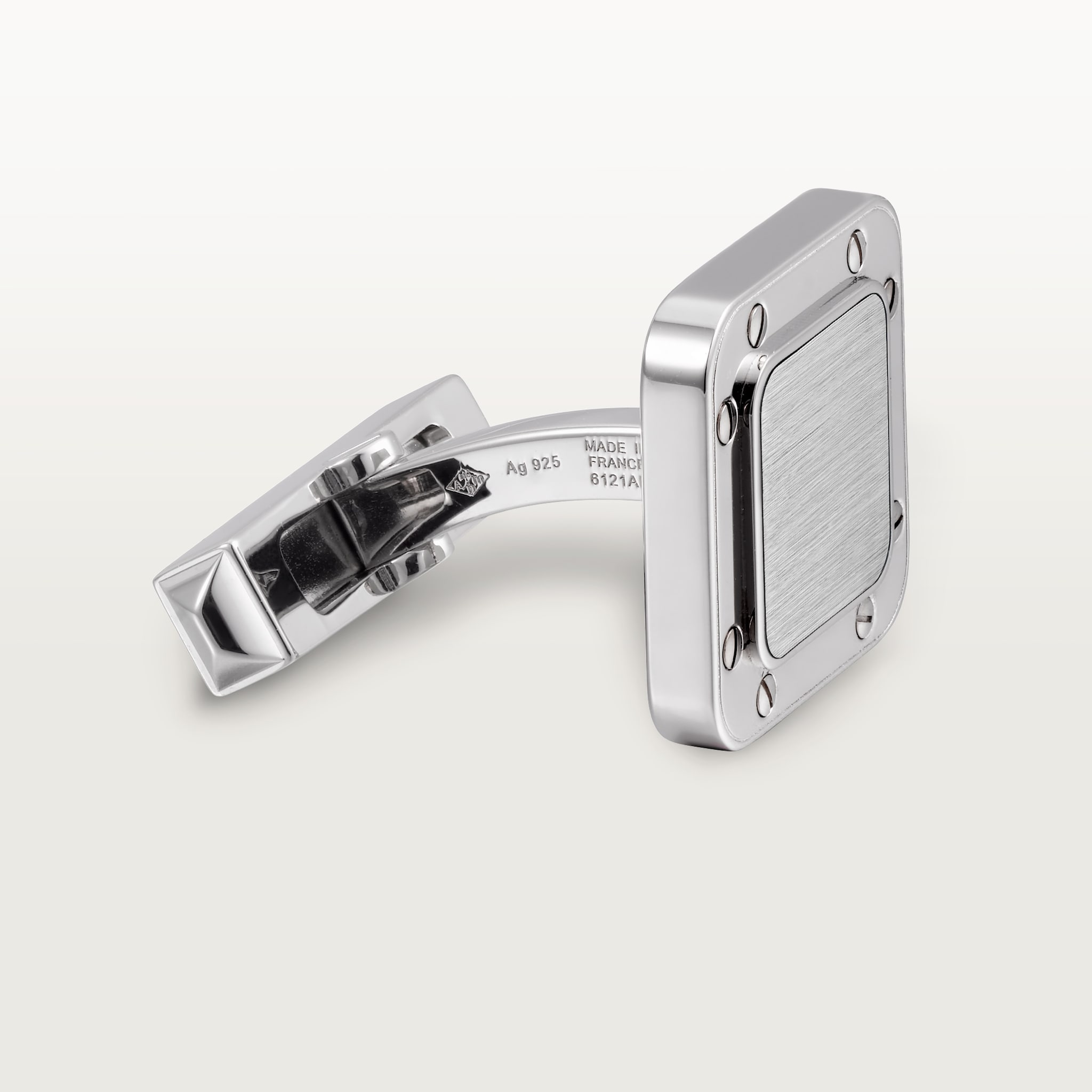 CROG000163 - Santos de Cartier cufflinks - Sterling silver