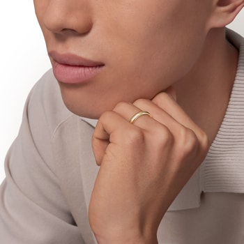 C de Cartier wedding band, 4 mm width C de Cartier wedding band, 4 mm width