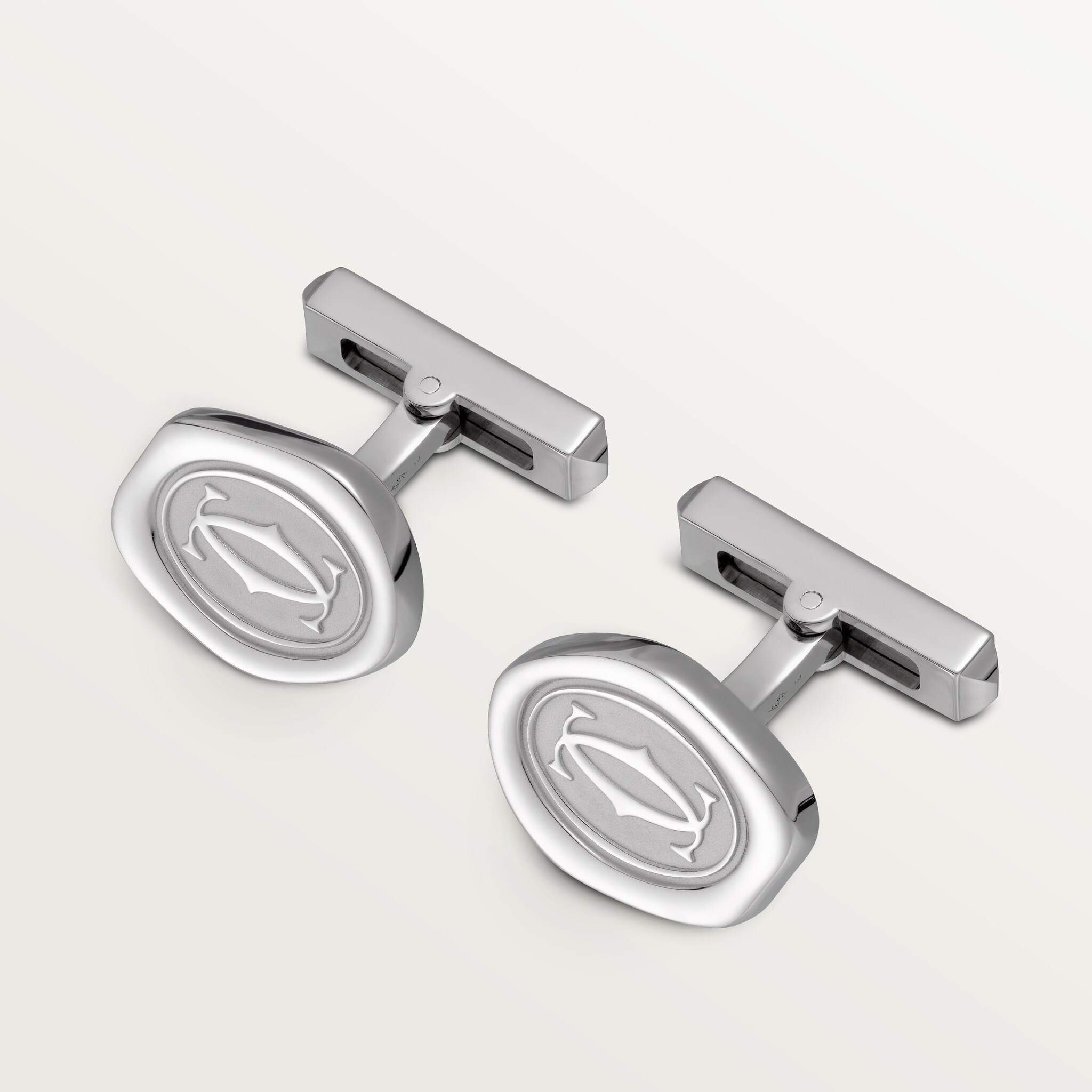 Wax seal motif cufflinks