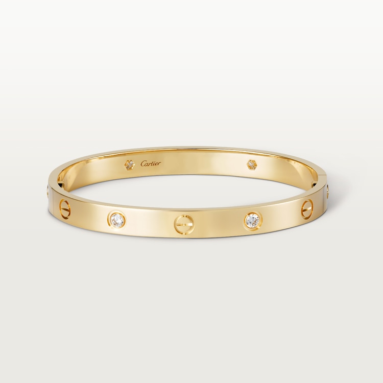 Cartier screw bracelet diamonds deals