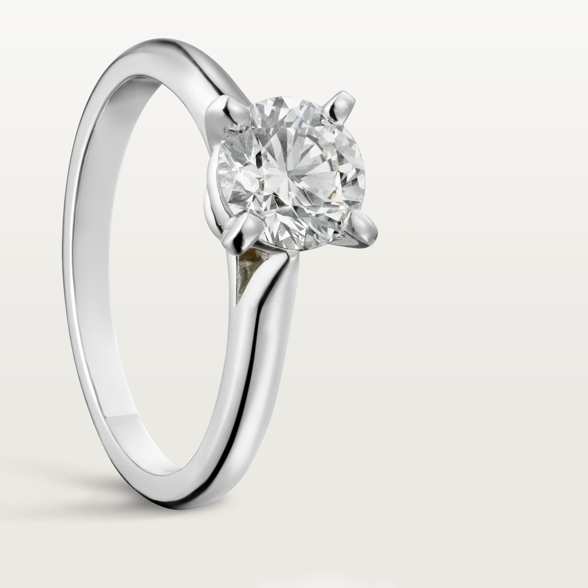 1895 solitaire, brilliant-cut diamond, image 6