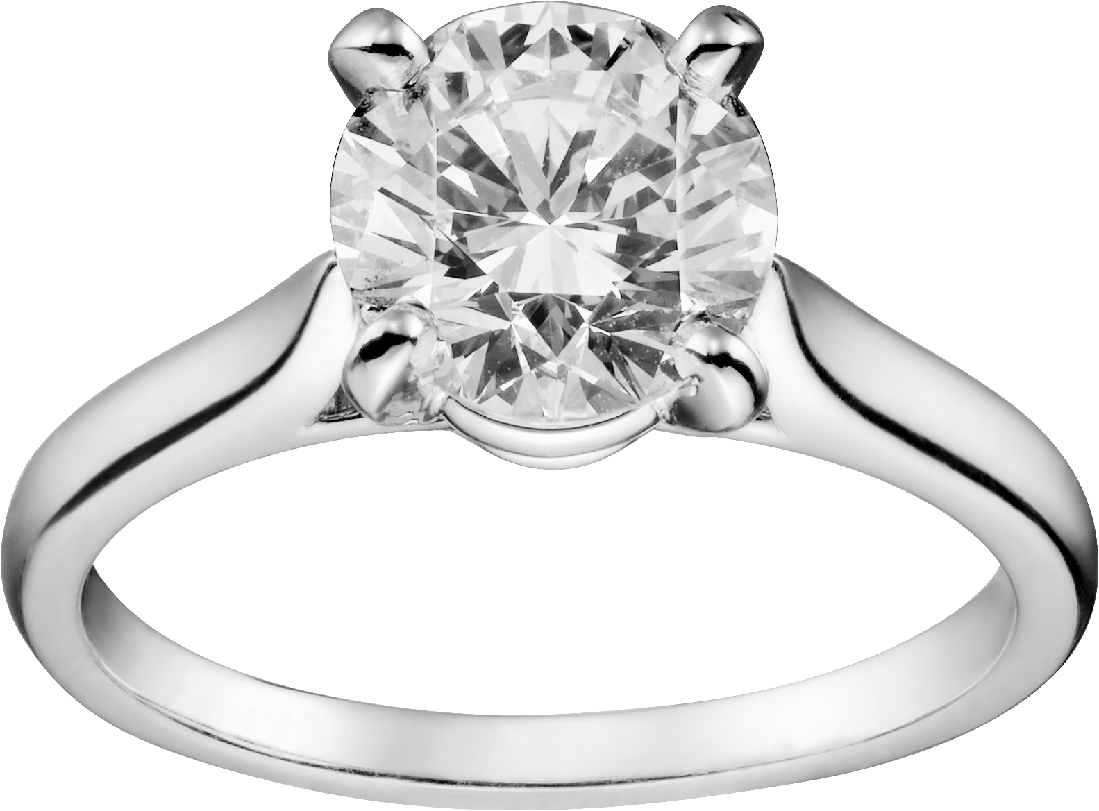 1895 solitaire, brilliant-cut diamond