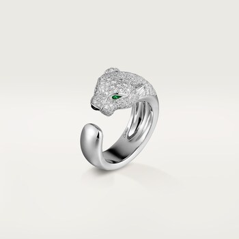 Diamond cartier panther ring Clearance