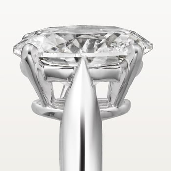 1895 solitaire, oval-cut diamond 1895 solitaire, oval-cut diamond