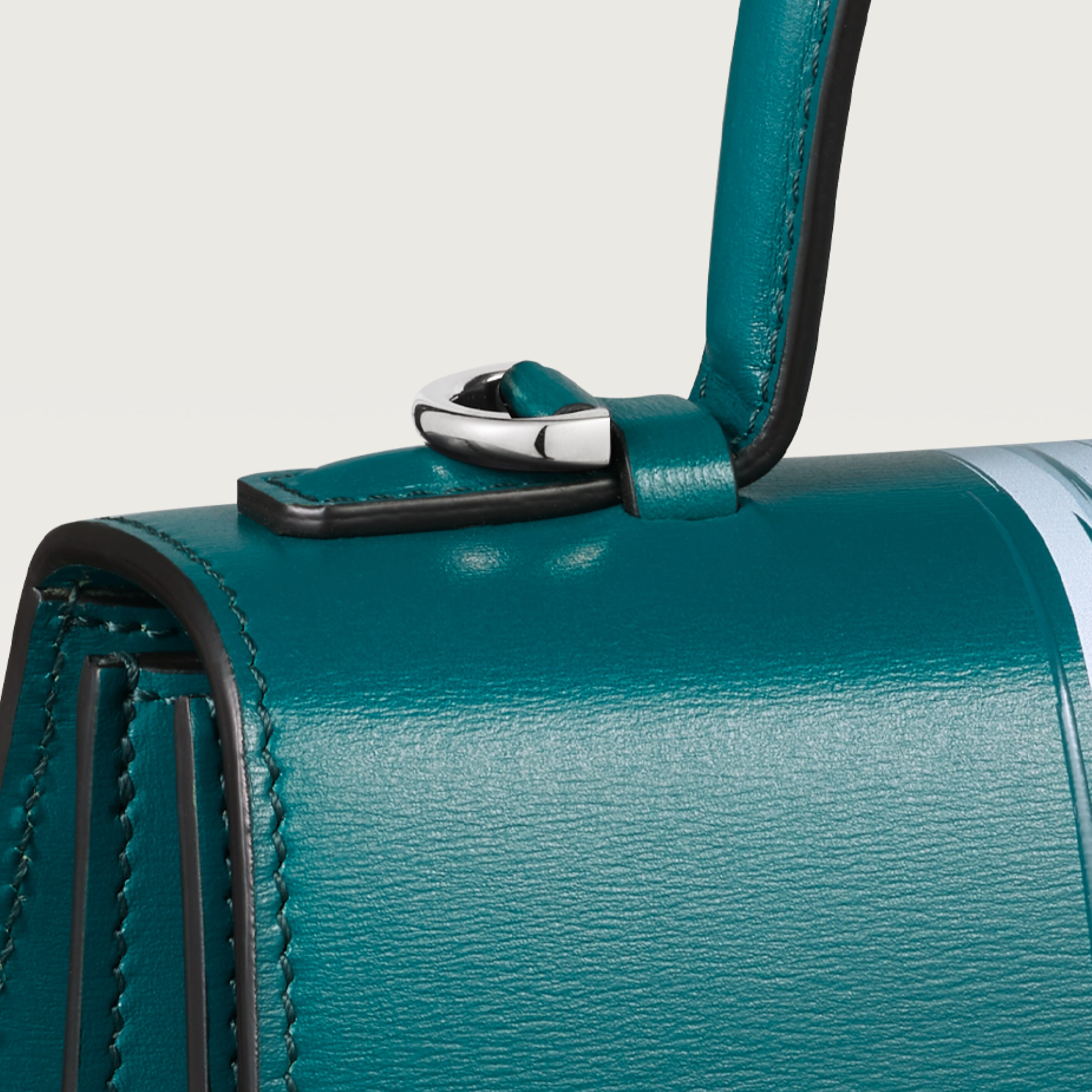 Top handle bag small model, Panthère de Cartier