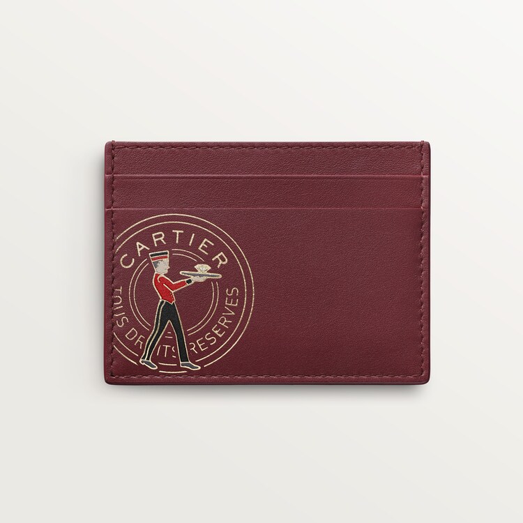 Cartier card wallet sale