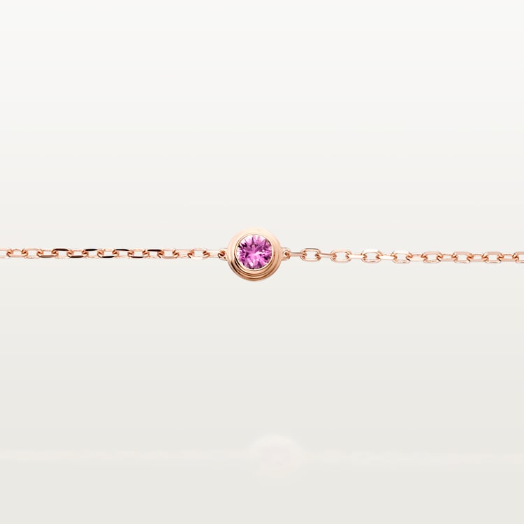 CRB6037300 Saphirs L gers de Cartier bracelet Rose gold pink