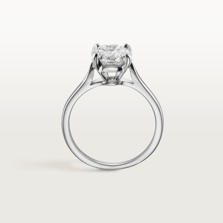 CRN4163600 Solitaire 1895 Platinum diamond Cartier