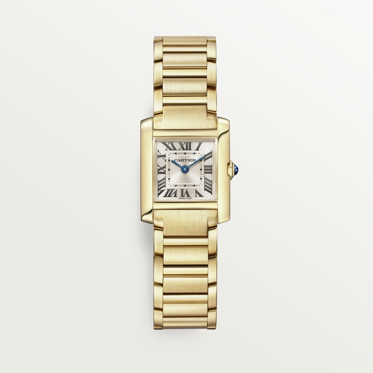 Cartier tank best sale watch with diamonds