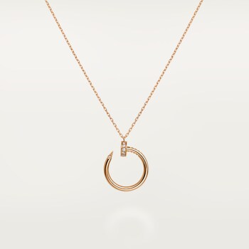 CRB3047000 Juste un Clou necklace Rose gold diamonds Cartier
