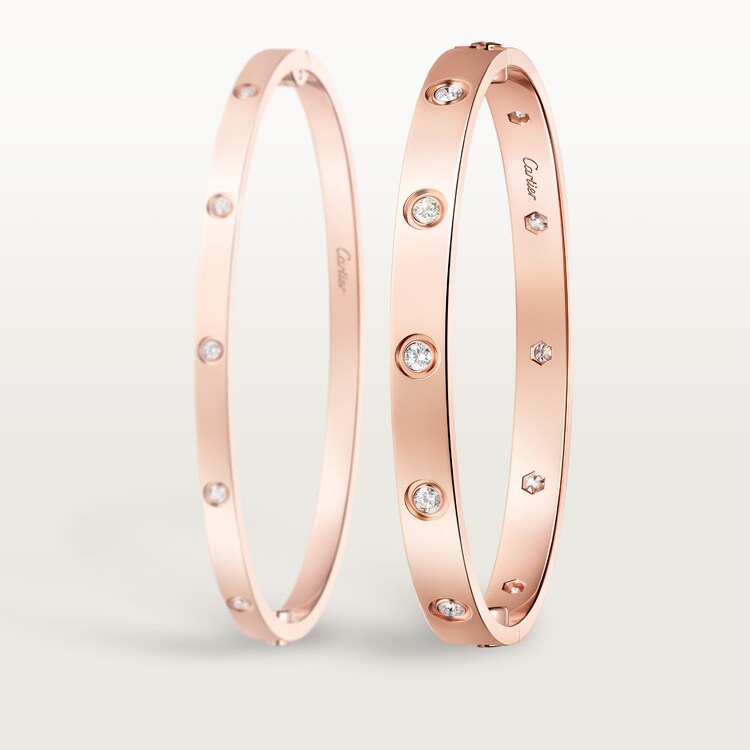 LOVE bracelet classic model 10 diamonds