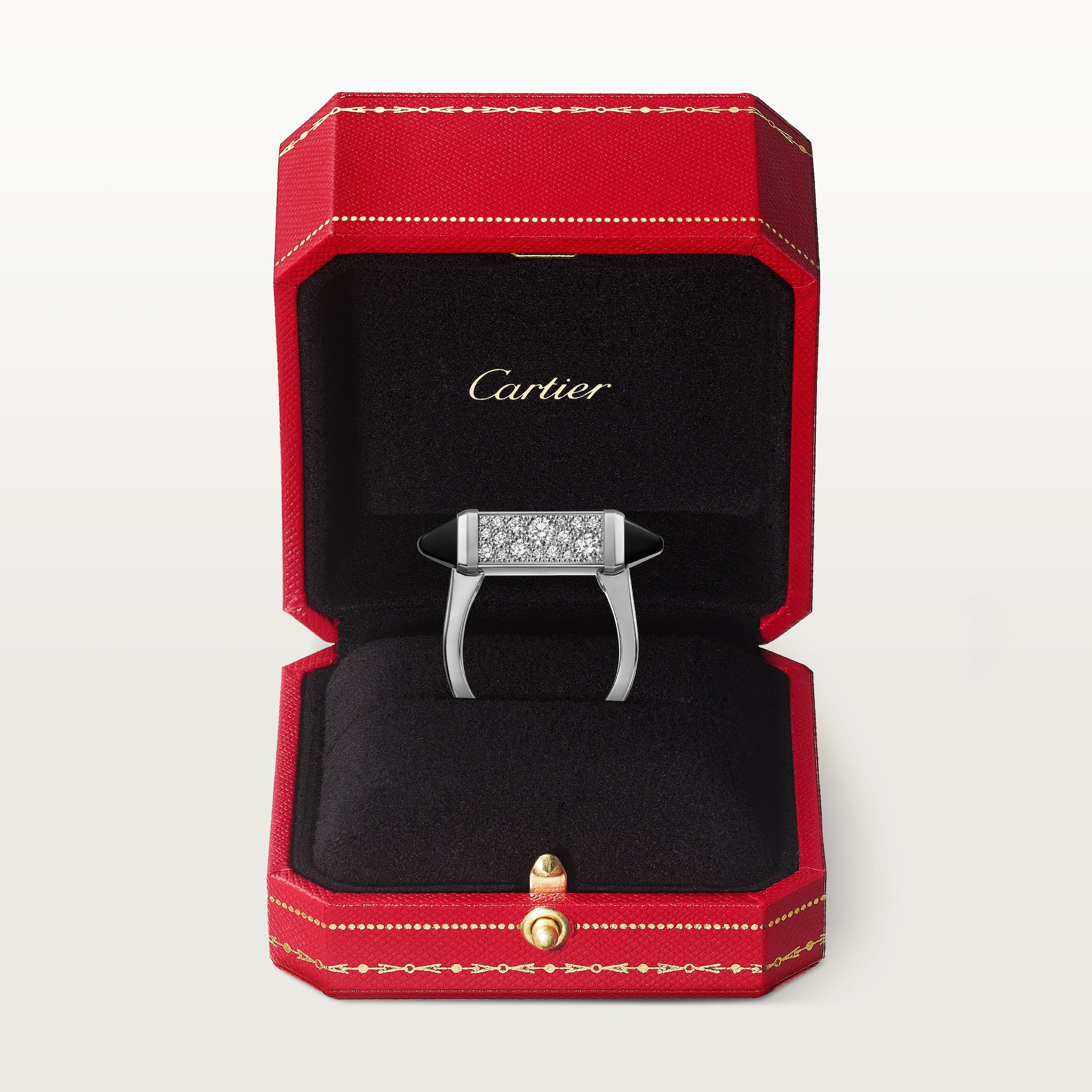 Les Berlingots de Cartier ring, semi-paved, image 9